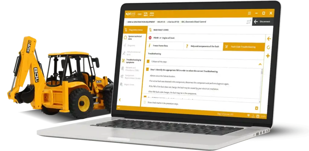 Construction Equipment Diagnostic
