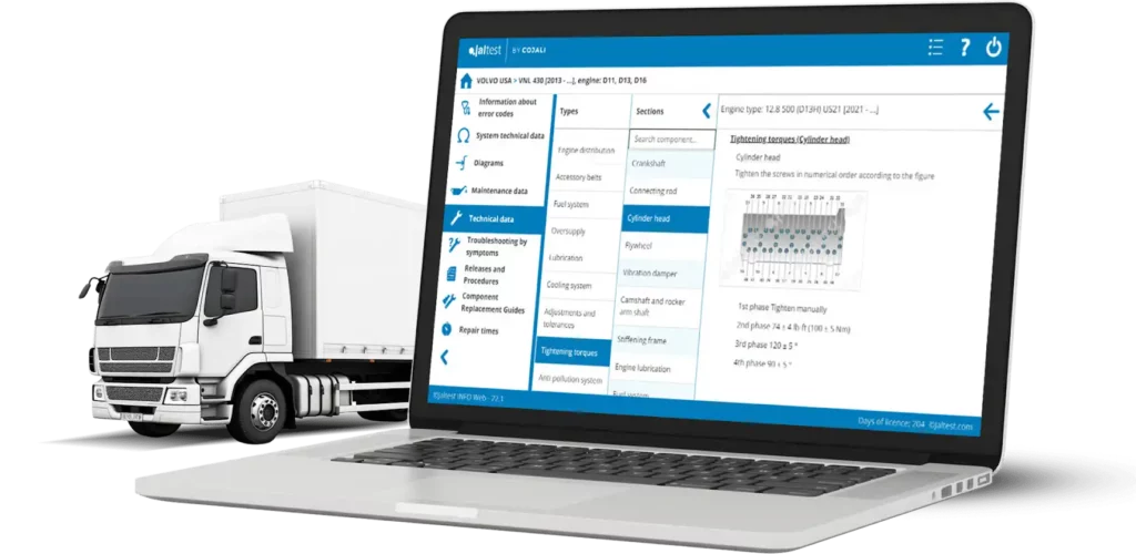 Commercial vehicles - jaltest info web