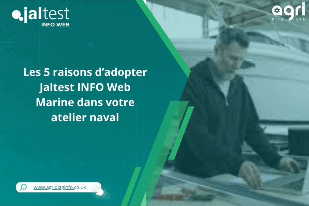 Jaltest Marine software for workshops