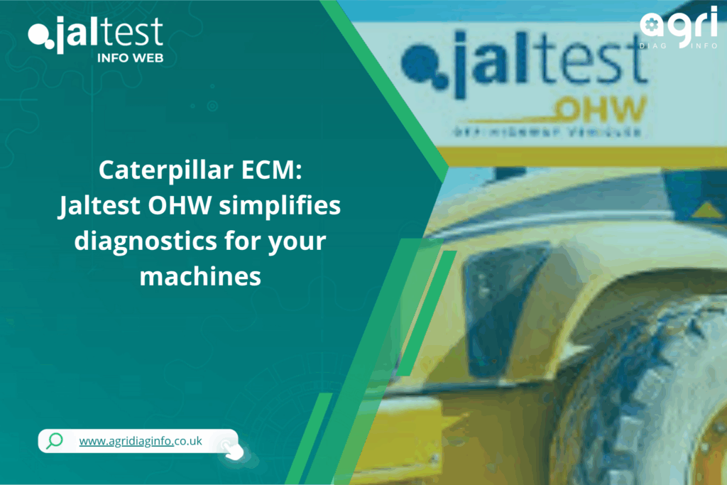 Jaltest OHW simplifies diagnostics for your machines