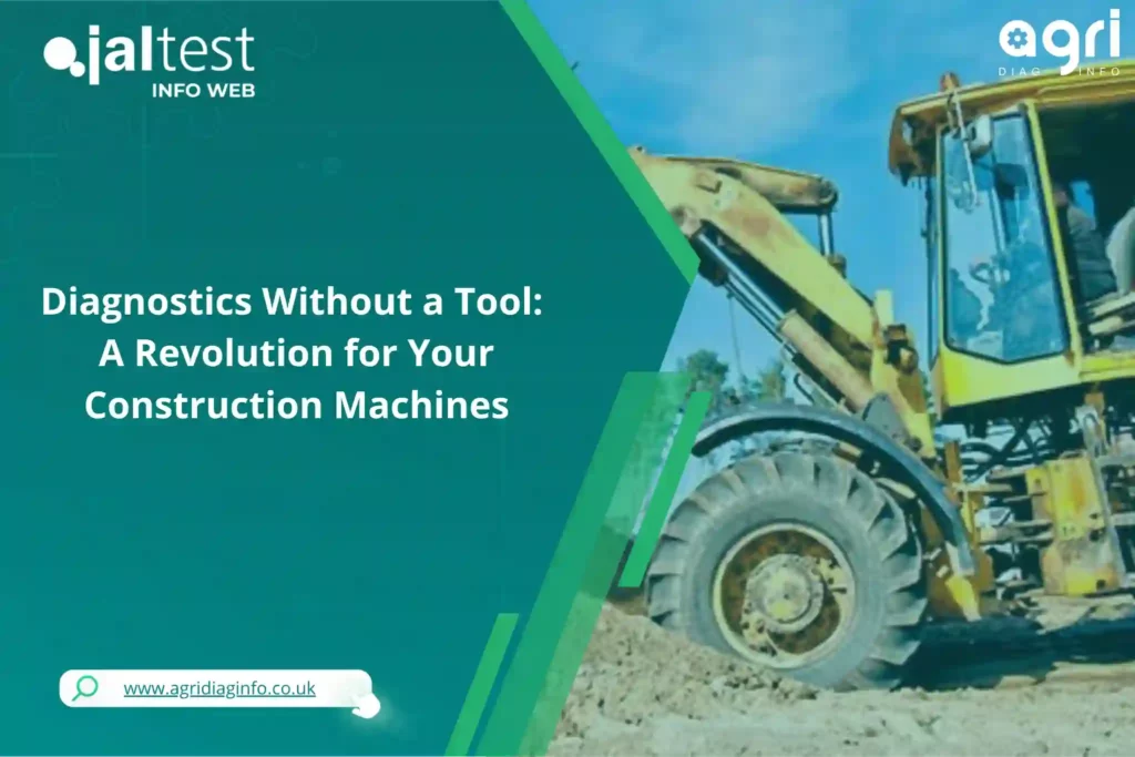 Diagnostic Without Tool for Construction Equipment