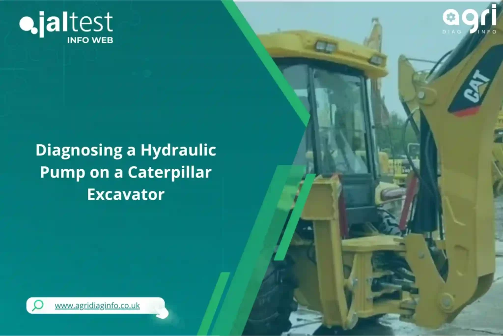 Diagnosing a Hydraulic Pump on a Caterpillar Excavator