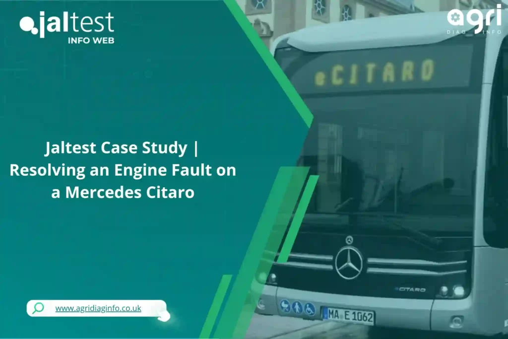 Jaltest Case Study | Resolving an Engine Fault on a Mercedes Citaro